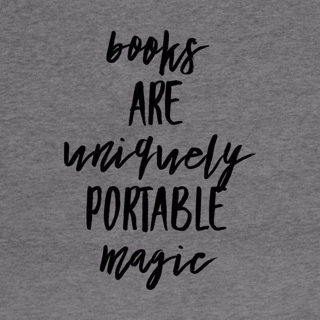 Books are uniquely portable magic by GMAT